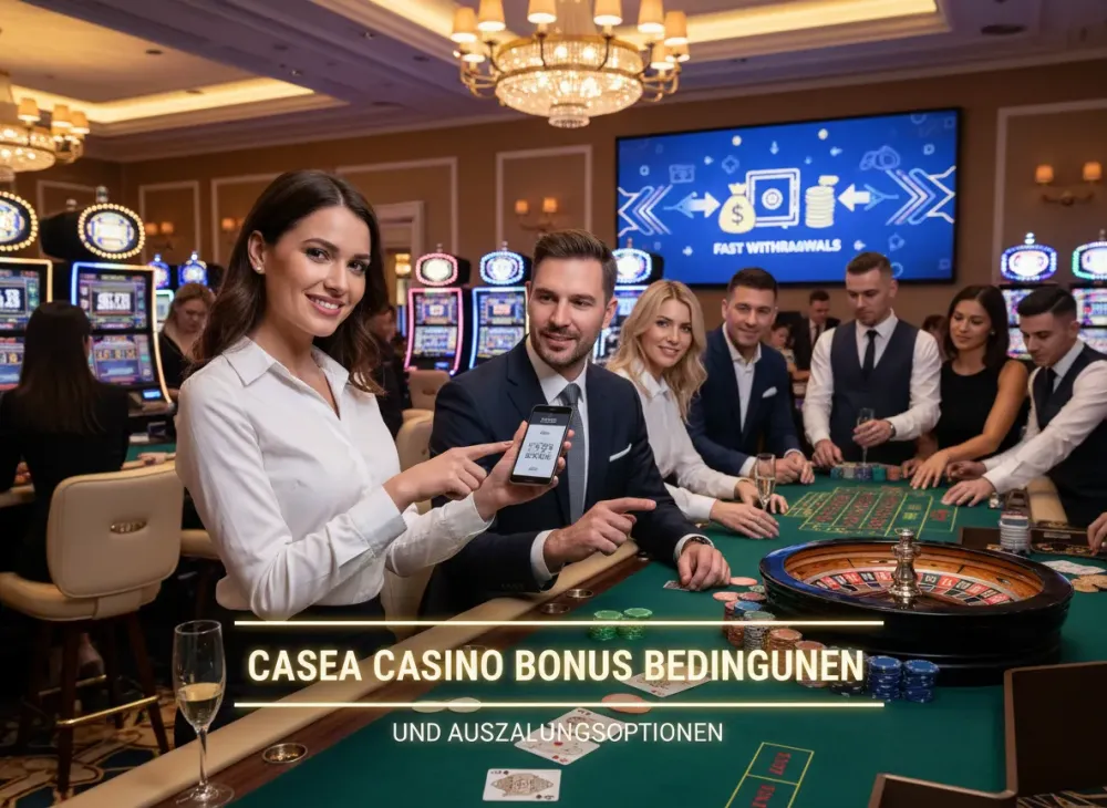 Casea casino bonus Bedingungen und Auszahlungsoptionen